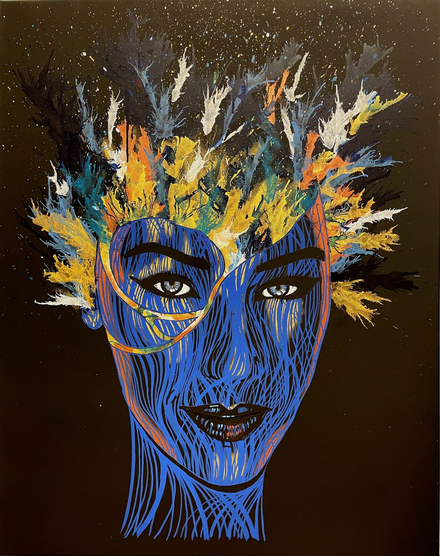 Golden mind 73x92x4 Pris 11 900 SEK / 1 100 EURO